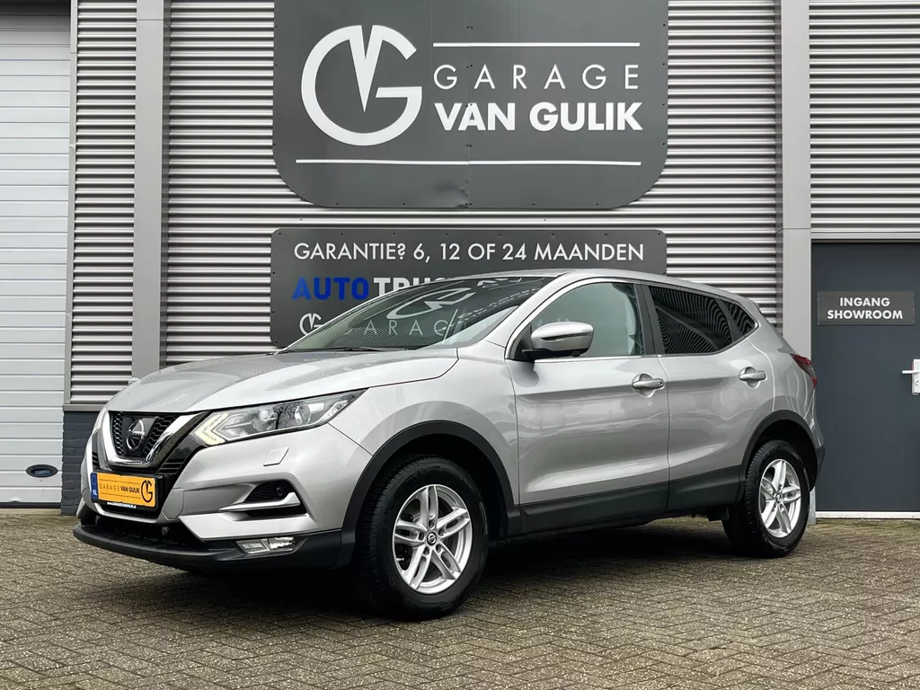 Nissan Qashqai 1.2 116PK Navi,Clima,Cruise,Isofix,LaneAssist,ElektrRamen+Spiegels,Stoelverwarming,Camera,PdcV+A,KeylessEntry+Start