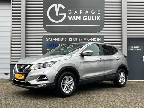 Nissan Qashqai 1.2 116PK Navi,Clima,Cruise,Isofix,LaneAssist,ElektrRamen+Spiegels,Stoelverwarming,Camera,PdcV+A,KeylessEntry+Start