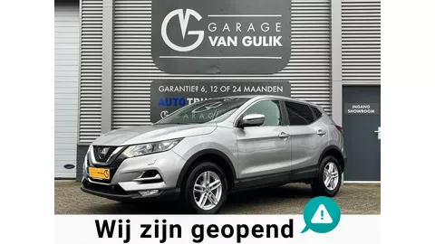 Nissan Qashqai 1.2 116PK Navi,Clima,Cruise,Isofix,LaneAssist,ElektrRamen+Spiegels,Stoelverwarming,Camera,PdcV+A,KeylessEntry+Start