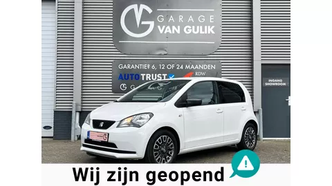 SEAT Mii 1.0 Beats 60PK Airco,ElektrRamen+Spiegels,Isofix,Bluetooth,Lmv,StoelVerwarming,GetintGlas,Start/Stop,TelefoonHouder,