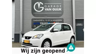 SEAT Mii 1.0 60PK Airco,Isofix,ElektrischeRamen,Radio/Cd-Speler,StoelVerwarming,Usb,StuurBekrachtiging.
