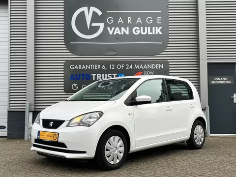 SEAT Mii 1.0 60PK Airco,Isofix,ElektrischeRamen,Radio/Cd-Speler,StoelVerwarming,Usb,StuurBekrachtiging.