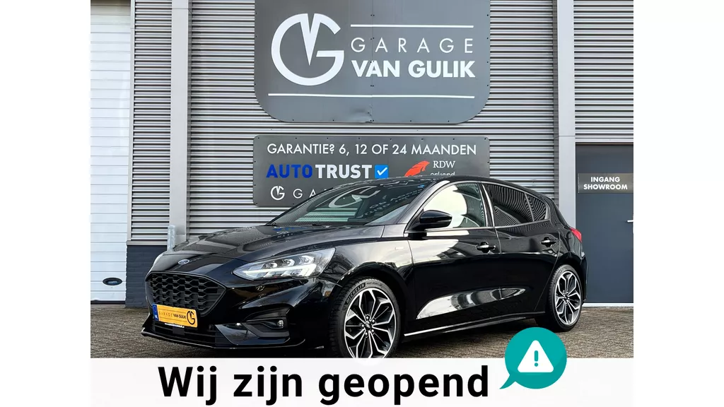 Ford Focus 1.5 EcoBoost ST Line 150PK Automaat,Navi,Clima,Cruise,Isofix,Carplay,ElektrRamen+Spiegels,Stoel+StuurVerwarming,Usb,Lmv