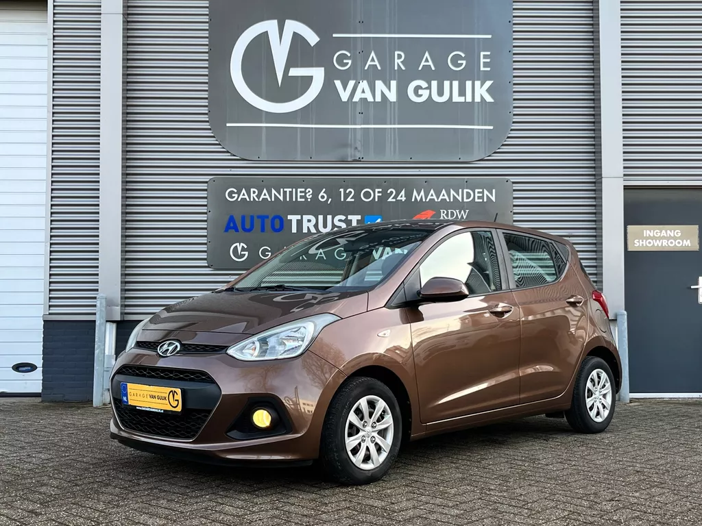 Hyundai I10 1.0i i-Motion Comfort 66PK Clima,Cruise,Isofix,ElektrRamen+Spiegels,Multi-Stuur,Radio/Cd-Speler,Usb,Aux,Start/Stop.