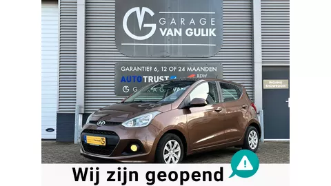 Hyundai I10 1.0i i-Motion Comfort 66PK Clima,Cruise,Isofix,ElektrRamen+Spiegels,Multi-Stuur,Radio/Cd-Speler,Usb,Aux,Start/Stop.
