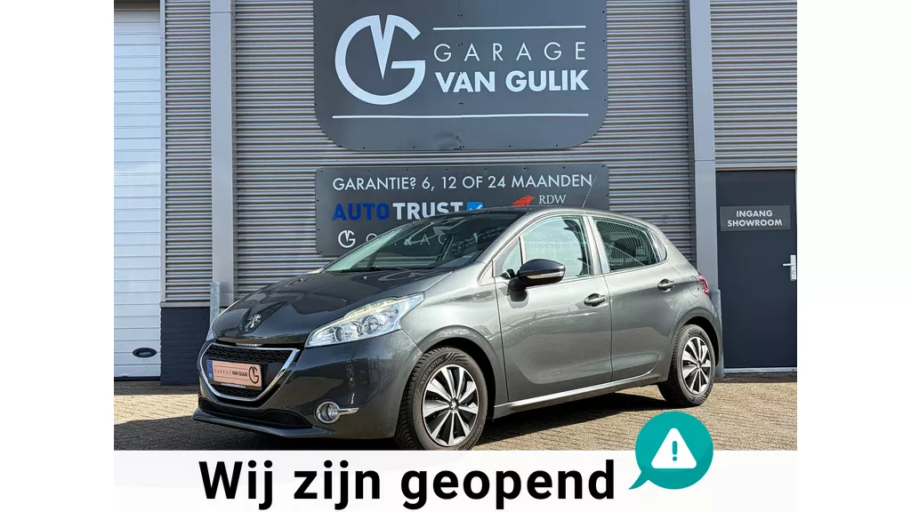 Peugeot 208 1.2 VTi Active 82PK Airco,Cruise,Isofix,ElektrRamen+Spiegels,Bluetooth,Usb,Multi-Stuur,Led