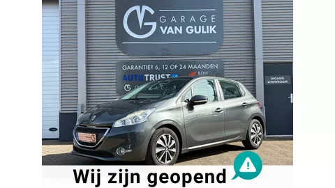 Peugeot 208 1.2 VTi Active 82PK Airco,Cruise,Isofix,ElektrRamen+Spiegels,Bluetooth,Usb,Multi-Stuur,Led