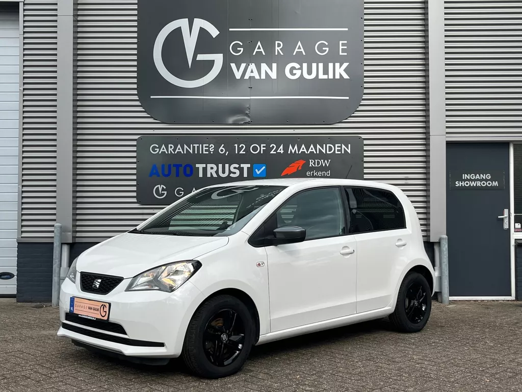 SEAT Mii 1.0 60PK Style 5 deuren Airco,Stoelverw.,BeatsAudio,Isofix,ElektrischeRuiten,DriveMiiApp,Bluetooth,Pdc,GetintGlas,Lmv,
