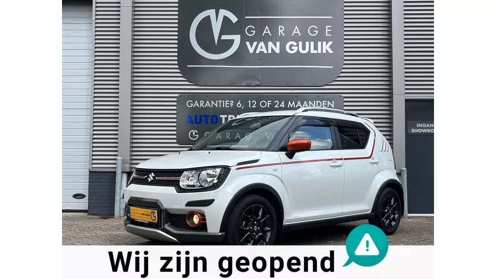 Suzuki Ignis 1.2 90PK Airco,Isofix,Bluetooth,Radio/Cd-Speler,ElektrRamen+Spiegels,Stoelverw,Lmv,Dakrail,Usb,StuurBed.