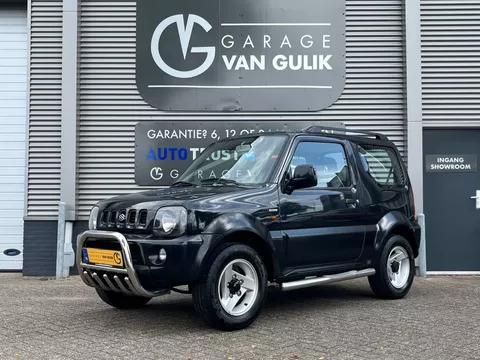 Suzuki Jimny 1.3 Special 80PK Trekhaak,4WD,ElektrRamen,Bull-Bar,Side-Bar,Radio/Cd-Speler,CentrVergr,Dakrail,Lmv.