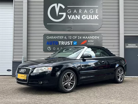 Audi A4 Cabriolet 1.8 Turbo Pro Line 163PK Automaat,Cabriolet,Clima,Cruise,BoseSound,Stoelverw,Isofix,Bluetooth,ElektrRamenV+A