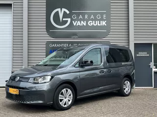 Volkswagen Caddy 1.5 TSI 114PK 5pers. DSG Clima,Cruise,Trekhaak,Usb-C,Isofix,Schuifdeuren,GetintGlas,Lane/FrontAssist,Stoelverw.,