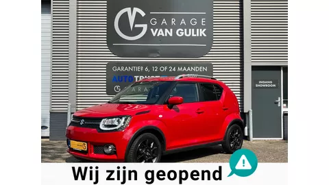 Suzuki Ignis 1.2 90PK Smart Hybrid Airco,Camera,Bluetooth,GetintGlas,LichtmetalenVelgen,Isofix,Dakrail,Stoelverwarming,Start/Stop