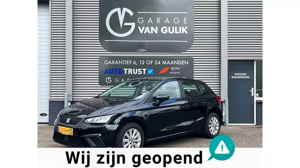 SEAT Ibiza 1.0 95PK EcoTSI Clima,Cruise,AppleCarPlay,Stoelverw.,VirtualCockpit,Pdc,Bluetooth,Isofix,DAB+,Usb-C,LaneAssist,FrontAss