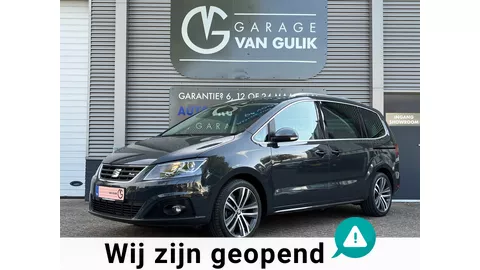 SEAT Alhambra 1.4 TSI 150PK FR-line,7-Persoons,Trekhaak,Clima,Cruise,Carplay,Isofix,ElektrRamen+Spiegels,Stoelverw,Usb,Lmv,Pdc