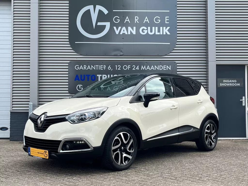 Renault Captur 1.2 TCe 120PK Automaat,two-tone,Navi,Cruise,Clima,Isofix,Bluetooth,ElektrRamen+Spiegels,Usb,Lmv,KeylessEntry+Start