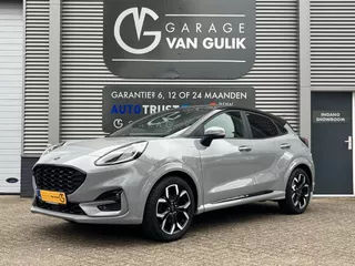 Ford Puma 1.0 EcoBoost Hybrid ST-Line 155PK Trekhaak,Navi,Clima,Cruise,Isofix,Carplay,Stoel+StuurVerw,ElektrRamen+Spiegels,Led.