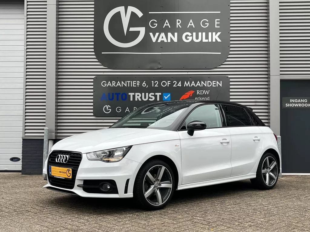 Audi A1 Sportback 1.2 TFSI S-line 86PK Navi,Clima,Cruise,Isofix,Bluetooth,Parkeersensoren,Lmv,ElektrRamenV+A,ElektrSpiegels.