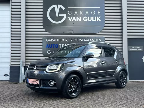 Suzuki Ignis 1.2 90PK Automaat,Trekhaak,Navi,Clima,Cruise,Carplay,Isofix,Camera,ElektrRamen+Spiegels,StoelVerw,Usb,Dakrail,Led.