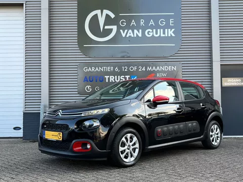 Citroen C3 1.2 PureTech 82PK Navi,Clima,Cruise,Carplay,Isofix,Camera,ElektrRamen+Spiegels,KeylessStart,Usb,LaneAssist.