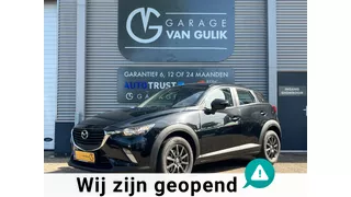 Mazda CX-3 2.0 SkyActiv 120PK Navi,Clima,Cruise,Isofix,Bluetooth,ElektrRamen+Spiegels,KeylessEntry+Start,Usb,Radio/Cd-Speler.