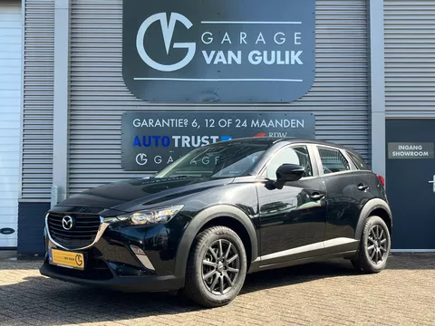 Mazda CX-3 2.0 SkyActiv 120PK Navi,Clima,Cruise,Isofix,Bluetooth,ElektrRamen+Spiegels,KeylessEntry+Start,Usb,Radio/Cd-Speler.