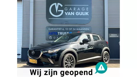 Mazda CX-3 2.0 SkyActiv 120PK Navi,Clima,Cruise,Isofix,Bluetooth,ElektrRamen+Spiegels,KeylessEntry+Start,Usb,Radio/Cd-Speler.