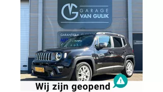 Jeep Renegade 1.3T Limited 150PK Automaat,Navi,Clima,Cruise,Isofix,ElektrRamen+Spiegels,Carplay,Stoel+Stuurverw,KeylessEntry+Go.