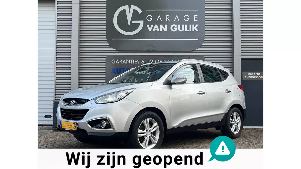 Hyundai Ix35 2.0i Style 163PK Trekhaak,Navi,Clima,Cruise,Isofix,Bluetooth,ElektrRamen+Spiegels,Usb,Aux,Lmv,Camera,Dakrail.