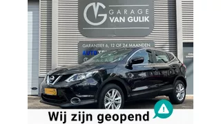 Nissan Qashqai 1.2 116PK Navi,Clima,Cruise,Isofix,Bluetooth,Camera,ElektrRamenV+A,ElektrSpiegels,Lmv,Usb,StoelVerw,LaneAssist.