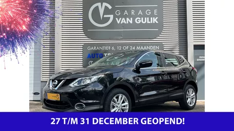 Nissan Qashqai 1.2 116PK Navi,Clima,Cruise,Isofix,Bluetooth,Camera,ElektrRamenV+A,ElektrSpiegels,Lmv,Usb,StoelVerw,LaneAssist.