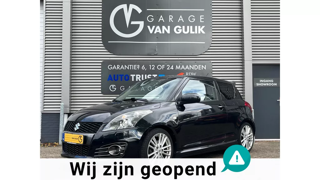 Suzuki Swift 1.6 Sport 136PK Clima,Cruise,Bluetooth,Isofix,StoelVerw,ElektrRamen+Spiegels,Lmv,KeylessEntry+Start,Radio/Cd-Speler.