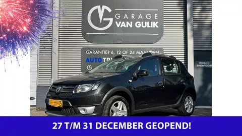 Dacia Sandero 0.9 TCe 90PK Navi,Airco,Cruise,Isofix,Bluetooth,ElektrRamen+Spiegels,Parkeersensoren,Dakrail.