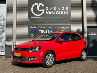 Volkswagen Polo 1.2 Team Clima,Cruise,Isofix,ElektrRamen+Spiegels,StoelVerw,Parkeersensoren,Radio/Cd-Speler.