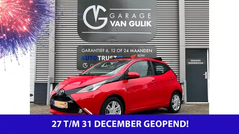 Toyota Aygo 1.0 VVT-i x 69PK Cabrio,Airco,Isofix,ElektrRamen+Spiegels,Camera,Bluetooth,Usb,Lmv,Multi-Stuur,Led,ElektrDak.