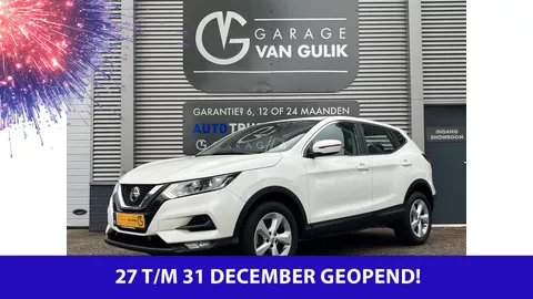 Nissan Qashqai 1.3 159PK Automaat,Navi,Clima,Cruise,Isofix,Bluetooth,Camera,ElektrRamenV+A,ElektrSpiegels,StoelVerw,Usb,Lmv,Led.
