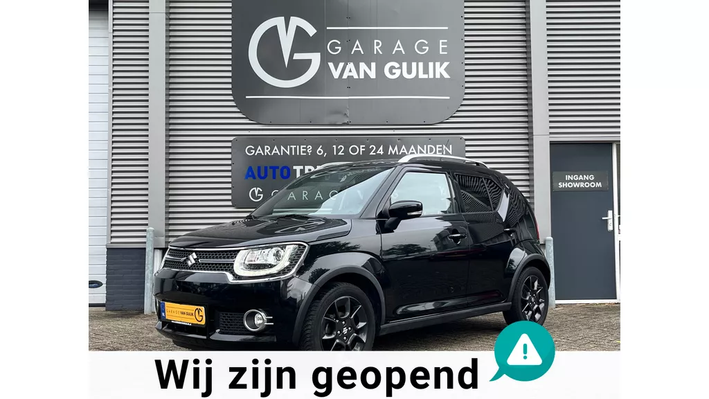 Suzuki Ignis 1.2 90PK Navi,Clima,Cruise,Isofix,Carplay,Bluetooth,ElektrRamen+Spiegels,StoelVerw,Lmv,Usb,Camera,Multi-Stuur.