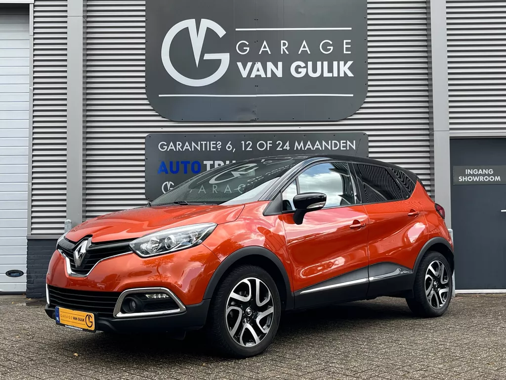 Renault Captur 1.2 TCe 120PK Automaat,Trekhaak,Twotone,Navi,Clima,Cruise,Isofix,Lmv,Led,ElektrRamen+Spiegels,KeylessEntry+Start.