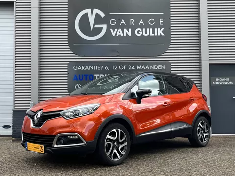 Renault Captur 1.2 TCe 120PK Automaat,Trekhaak,Twotone,Navi,Clima,Cruise,Isofix,Lmv,Led,ElektrRamen+Spiegels,KeylessEntry+Start.