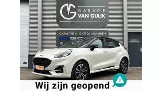 Ford Puma 1.0 EcoBoost Hybrid ST-Line 155PK Navi,Clima,Cruise,Isofix,Carplay,Stoel+StuurVerw,ElektrRamen+Spiegels,VirtualCockpit.