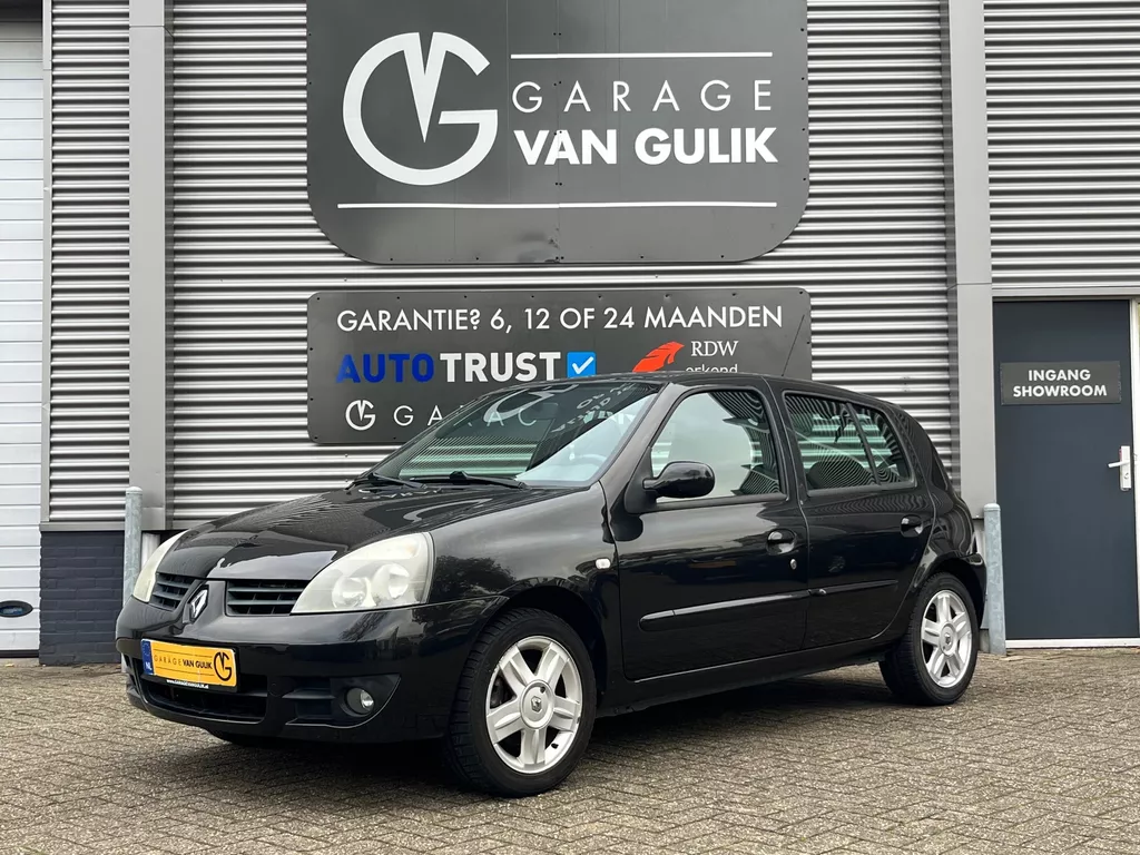 Renault Clio 1.4-16V Campus 98PK Clima,Isofix,Radio/Cd-Speler,Lmv,BoordComputer,CentrVergrMetAfstand,Mistlampen.