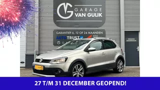 Volkswagen Polo 1.2 TSI Cross 105PK Automaat,Trekhaak,Clima,Cruise,Isofix,ElektrRamen+Spiegels,Lmv,Dakrail,Pdc,Radio/Cd-Speler.