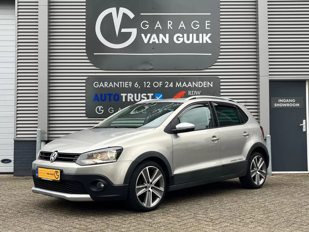 Volkswagen Polo 1.2 TSI Cross 105PK Automaat,Trekhaak,Clima,Cruise,Isofix,ElektrRamen+Spiegels,Lmv,Dakrail,Pdc,Radio/Cd-Speler.