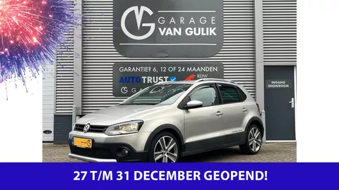 Volkswagen Polo 1.2 TSI Cross 105PK Automaat,Trekhaak,Clima,Cruise,Isofix,ElektrRamen+Spiegels,Lmv,Dakrail,Pdc,Radio/Cd-Speler.