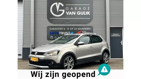 Volkswagen Polo 1.2 TSI Cross 105PK Automaat,Trekhaak,Clima,Cruise,Isofix,ElektrRamen+Spiegels,Lmv,Dakrail,Pdc,Radio/Cd-Speler.