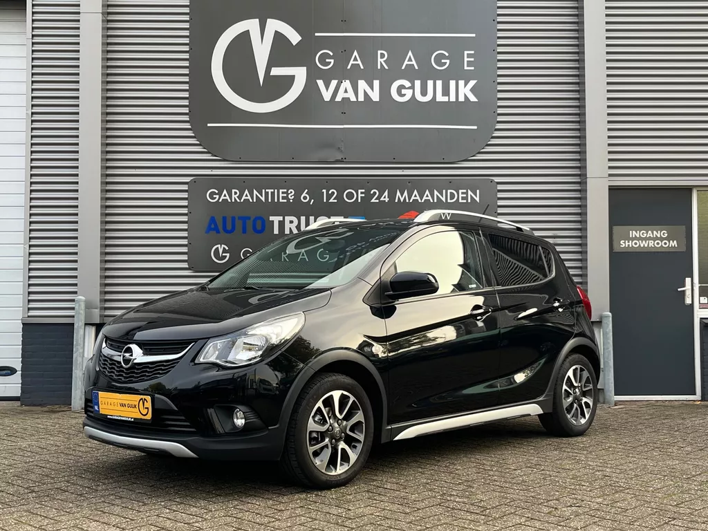 Opel KARL 1.0 Rocks Online Edition 75PK Trekhaak,Navi,Clima,Cruise,Isofix,Carplay,Camera,ElektrRamen+Spiegels,Lmv,Dakrail,Pdc.