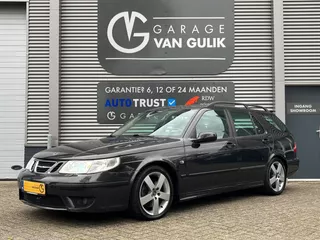 Saab 9-5 Estate 2.3 Turbo Aero 250PK Trekhaak,Navi,Clima,Cruise,Isofix,StoelVerwV+A,ElektrRamenV+A,ElektrSpiegels,Lmv,Xenon.