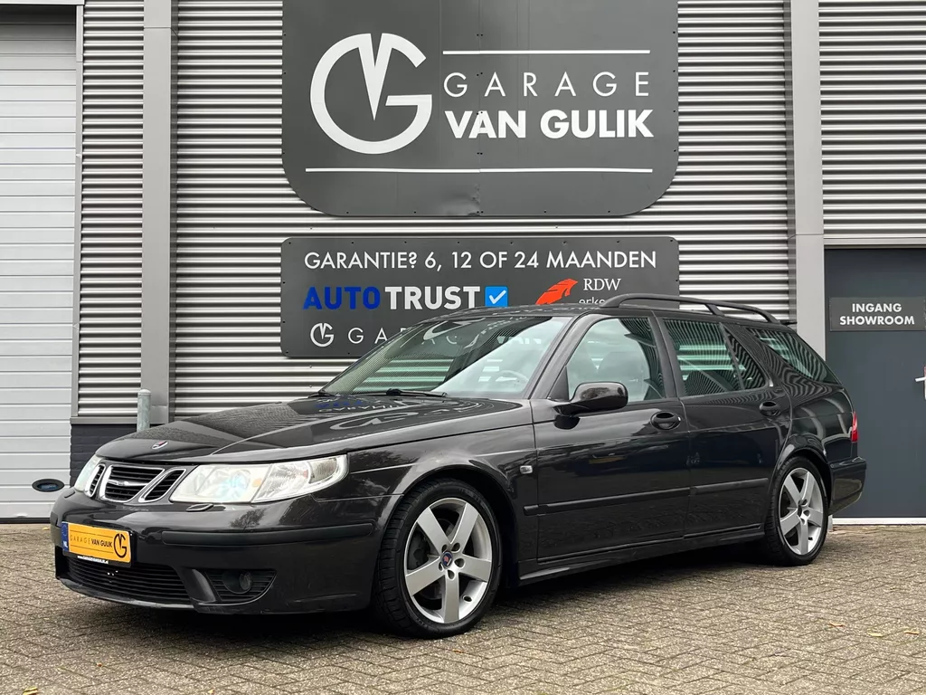 Saab 9-5 Estate 2.3 Turbo Aero 250PK Trekhaak,Navi,Clima,Cruise,Isofix,StoelVerwV+A,ElektrRamenV+A,ElektrSpiegels,Lmv,Xenon.