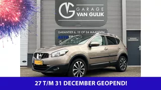 Nissan Qashqai 1.6 Connect Edition 116PK Trekhaak,PanoDak,Navi,Clima,Cruise,Bluetooth,Isofix,CameraV+A,ElektrRamen+Spiegels,Lmv.