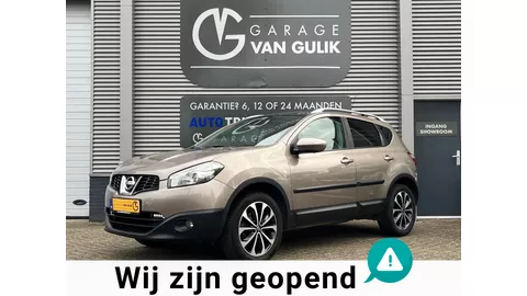 Nissan Qashqai 1.6 Connect Edition 116PK Trekhaak,PanoDak,Navi,Clima,Cruise,Bluetooth,Isofix,CameraV+A,ElektrRamen+Spiegels,Lmv.